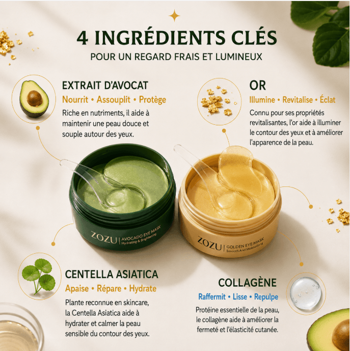Patchs Hydrogel Anti-cernes & Anti-poches
