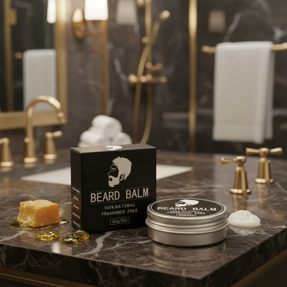100% natural beard balm