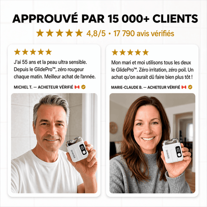 Mazenzo GlidePro™ – Rasage doux sans irritation
