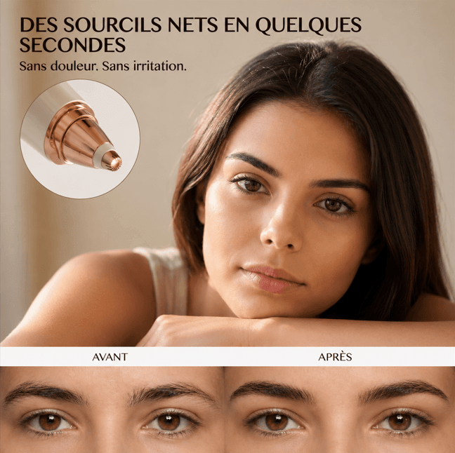 Mazenzo SilkGlide Pro™ – Épilateur visage 2-en-1