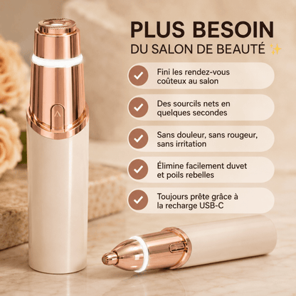 Mazenzo SilkGlide Pro™ – Épilateur visage 2-en-1