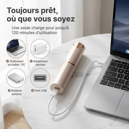Mazenzo SilkGlide Pro™ – Épilateur visage 2-en-1