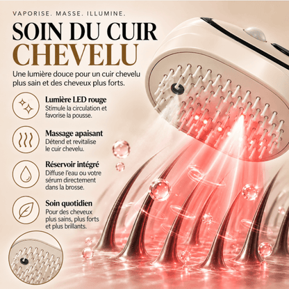 Brosse Vapeur LED 5-en-1