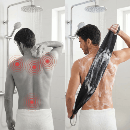 Mazenzo ExfoGlide™ – Serviette de douche exfoliante
