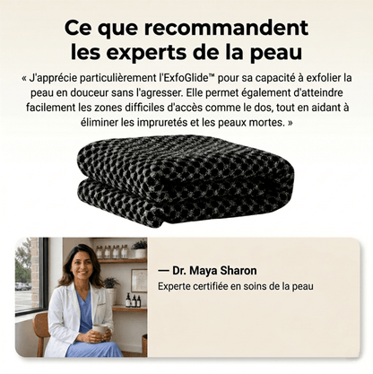 Mazenzo ExfoGlide™ – Serviette de douche exfoliante