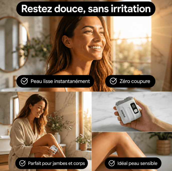 Mazenzo GlidePro™ – Rasage net, sans irritation