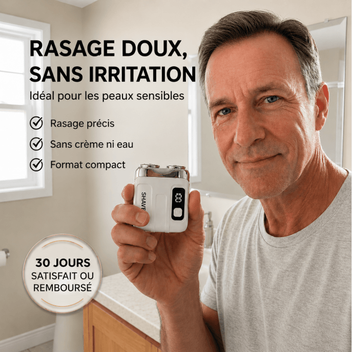 Mazenzo GlidePro™ – Rasage net, sans irritation