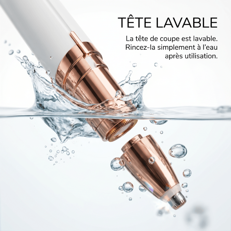 Mazenzo SilkGlide Pro™ – Épilateur visage 2-en-1