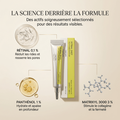 Mazenzo Retinal Shot™ | Sérum Anti-Rides et Éclat du Teint