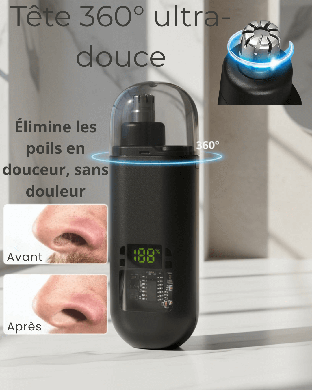 Precision Trim - Nose &amp; Ear Hair Trimmer