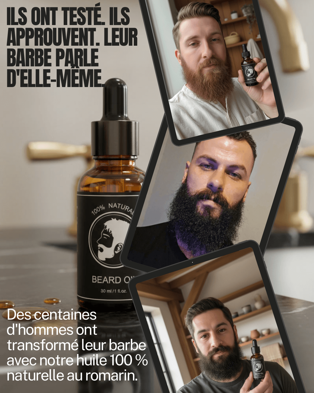 100% Natural Shaving Oil