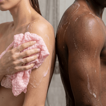Mazenzo ExfoGlide™ – Serviette de douche exfoliante