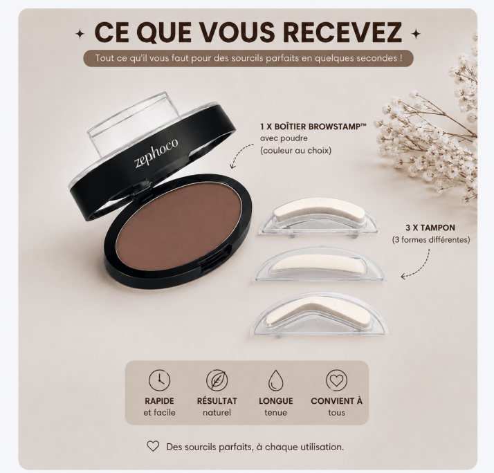 Sephoco BrowStamp™ – Sourcils parfaits en quelques secondes