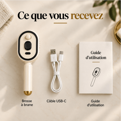 Brosse Vapeur LED 5-en-1