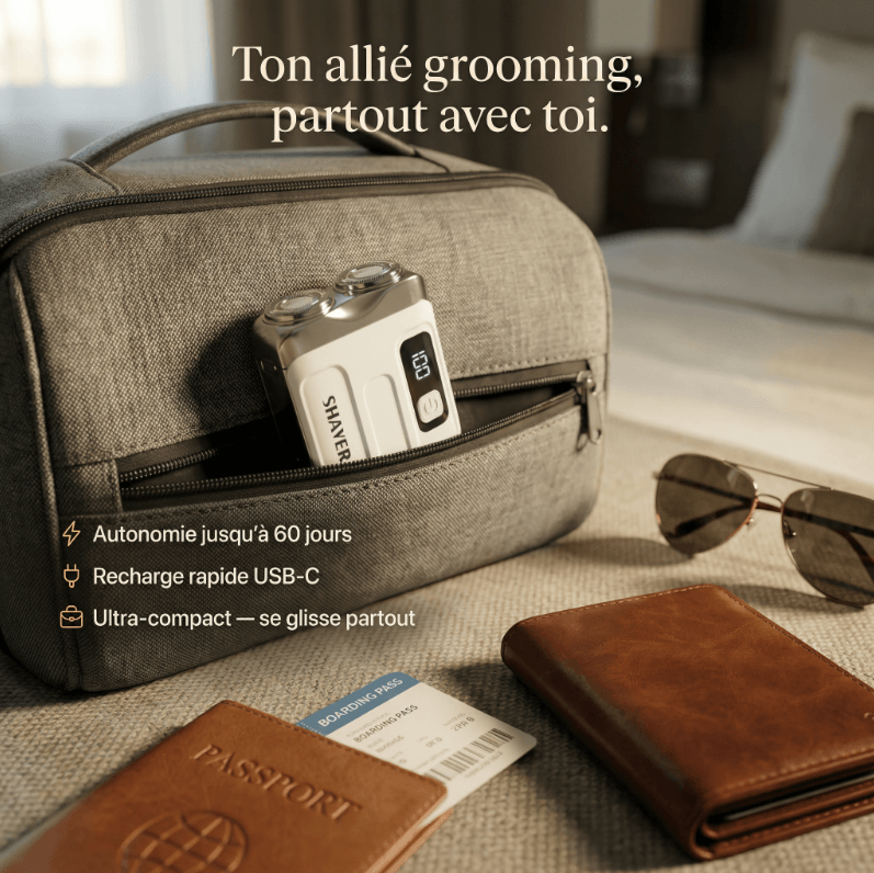 Mazenzo GlidePro™ – Rasage doux sans irritation