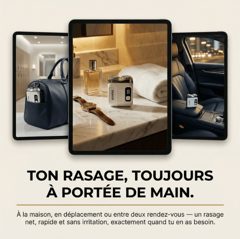 Mazenzo GlidePro™ – Rasage doux sans irritation