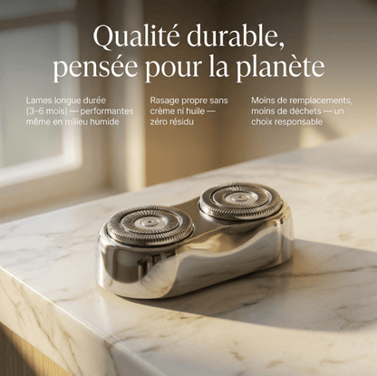 Mazenzo GlidePro™ – Rasage doux sans irritation