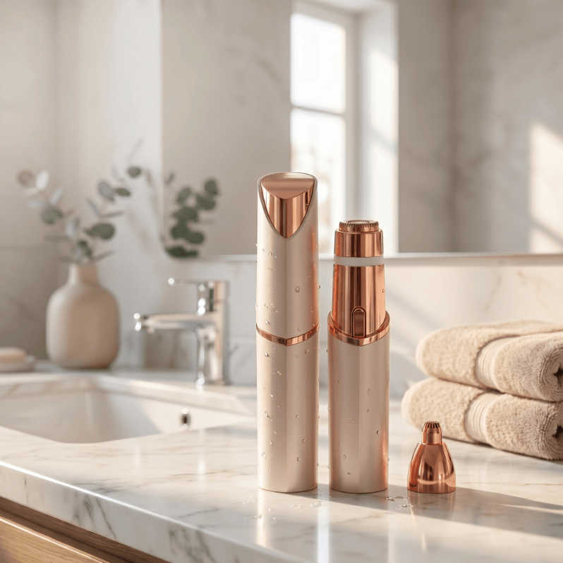 Mazenzo SilkGlide Pro™ – Épilateur visage 2-en-1