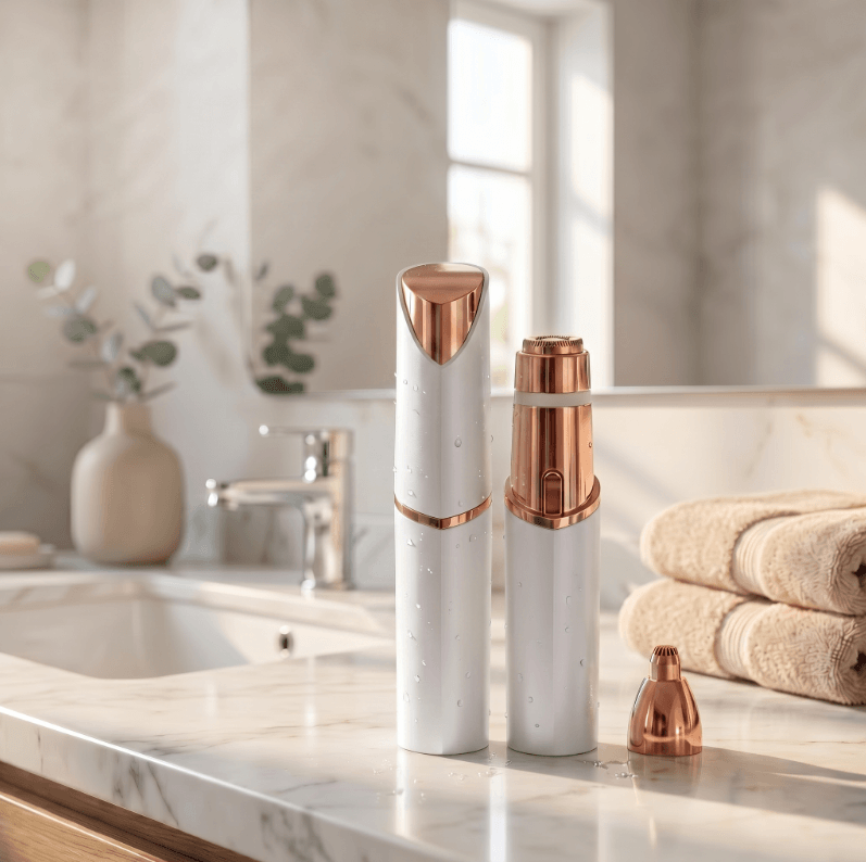 Mazenzo SilkGlide Pro™ – Épilateur visage 2-en-1