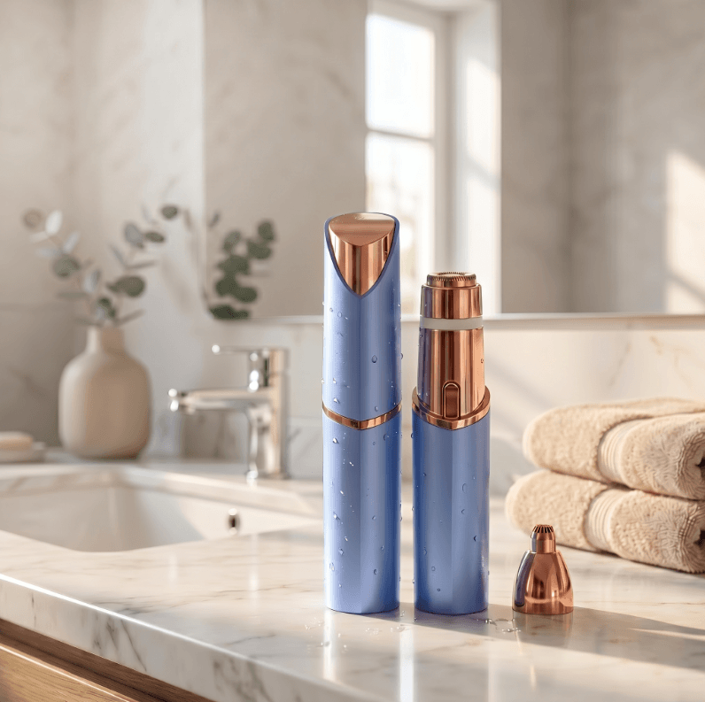 Mazenzo SilkGlide Pro™ – Épilateur visage 2-en-1